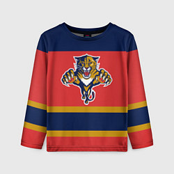 Лонгслив детский Florida Panthers, цвет: 3D-принт