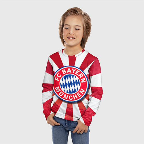 Детский лонгслив FC Bayern / 3D-принт – фото 3