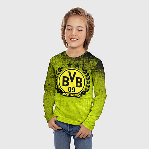 Детский лонгслив Borussia5 / 3D-принт – фото 3