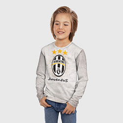 Лонгслив детский Juventus3, цвет: 3D-принт — фото 2