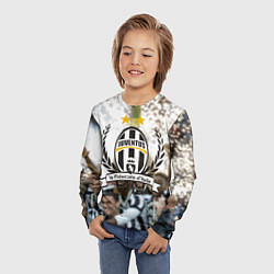 Лонгслив детский Juventus5, цвет: 3D-принт — фото 2