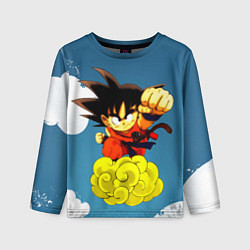 Лонгслив детский Small Goku, цвет: 3D-принт