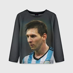 Лонгслив детский Leo Messi, цвет: 3D-принт