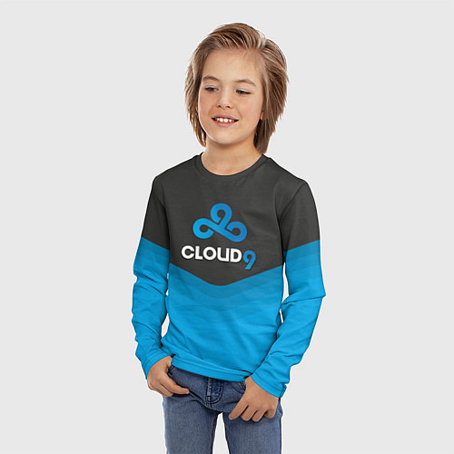 Детский лонгслив Cloud 9 Uniform / 3D-принт – фото 3