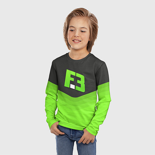 Детский лонгслив FlipSid3 Uniform / 3D-принт – фото 3