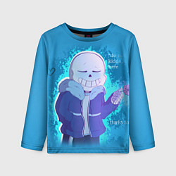 Лонгслив детский Winter Sans, цвет: 3D-принт