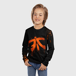 Лонгслив детский Fnatic: Black collection, цвет: 3D-принт — фото 2