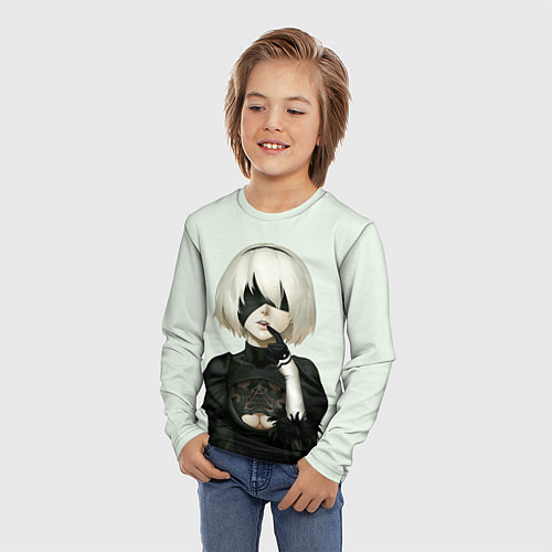 Детский лонгслив B2 / 3D-принт – фото 3