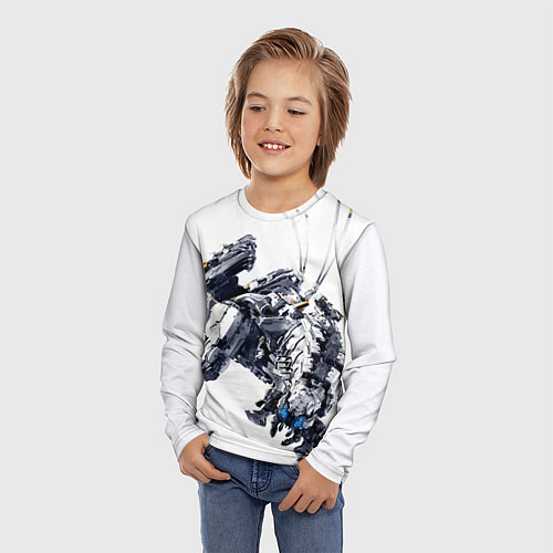Детский лонгслив HZD 5 / 3D-принт – фото 3