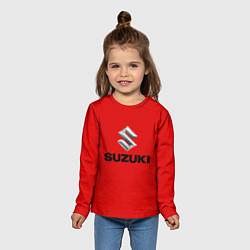 Лонгслив детский Suzuki, цвет: 3D-принт — фото 2