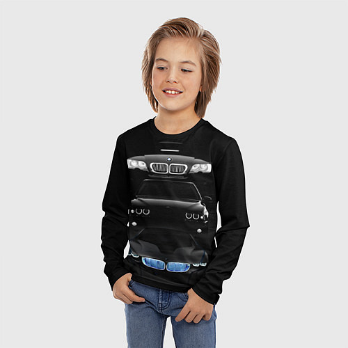 Детский лонгслив BMW - models / 3D-принт – фото 3