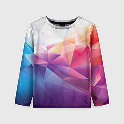 Лонгслив детский Абстракция, цвет: 3D-принт