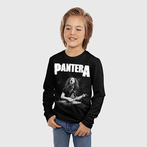 Детский лонгслив Pantera / 3D-принт – фото 3