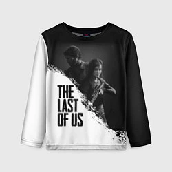Детский лонгслив The Last of Us: White & Black