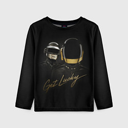 Лонгслив детский Daft Punk: Get Lucky, цвет: 3D-принт