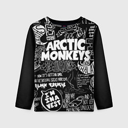 Лонгслив детский Arctic Monkeys: I'm in a Vest, цвет: 3D-принт