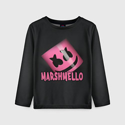 Лонгслив детский Marshmello, цвет: 3D-принт