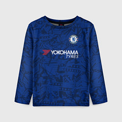 Лонгслив детский Chelsea home 19-20, цвет: 3D-принт