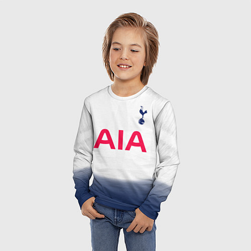 Детский лонгслив FC Tottenham: Lukas Home 18-19 / 3D-принт – фото 3