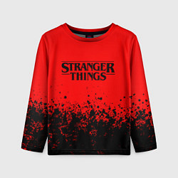 Лонгслив детский STRANGER THINGS, цвет: 3D-принт