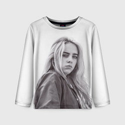 Лонгслив детский BILLIE EILISH, цвет: 3D-принт