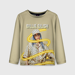 Лонгслив детский BILLIE EILISH, цвет: 3D-принт