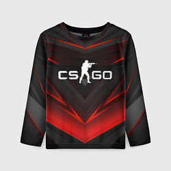 Лонгслив детский CS GO logo, цвет: 3D-принт