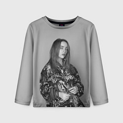 Лонгслив детский Billie Eilish, цвет: 3D-принт