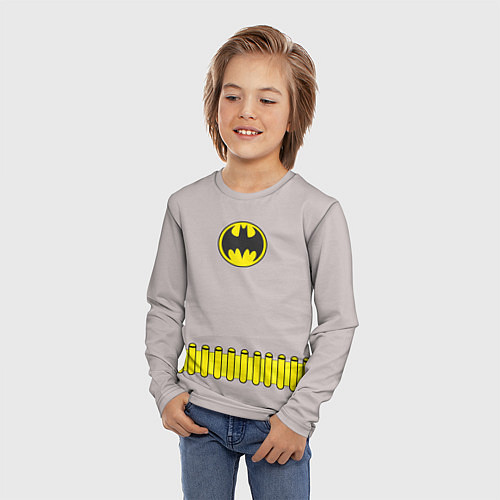 Детский лонгслив Batman - костюм / 3D-принт – фото 3