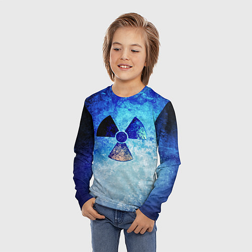 Детский лонгслив STALKER ZONE / 3D-принт – фото 3