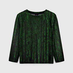 Лонгслив детский Matrix, цвет: 3D-принт