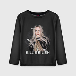 Лонгслив детский BILLIE EILISH, цвет: 3D-принт