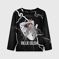 Лонгслив детский BILLIE EILISH, цвет: 3D-принт