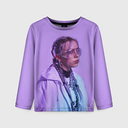 Лонгслив детский BILLIE EILISH, цвет: 3D-принт