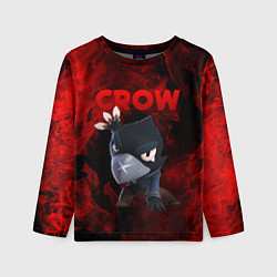 Детский лонгслив BRAWL STARS CROW