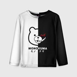 Лонгслив детский Monokuma, цвет: 3D-принт