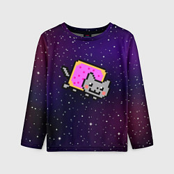 Детский лонгслив Nyan Cat