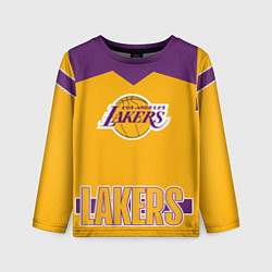 Детский лонгслив Los Angeles Lakers