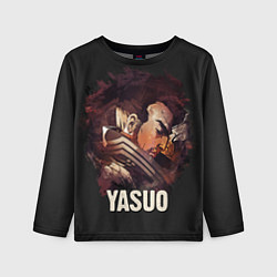 Лонгслив детский Yasuo, цвет: 3D-принт