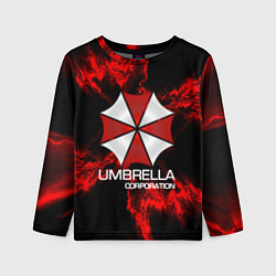 Лонгслив детский UMBRELLA CORP, цвет: 3D-принт