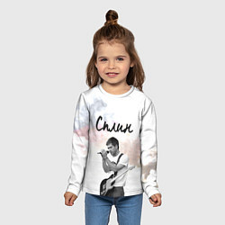 Лонгслив детский Сплин, цвет: 3D-принт — фото 2