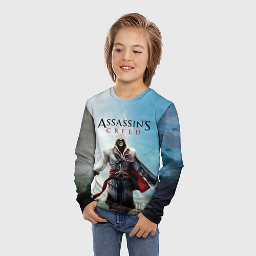 Детский лонгслив Assassins Creed / 3D-принт – фото 3