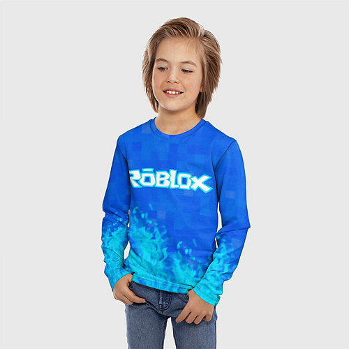 Детский лонгслив Roblox / 3D-принт – фото 3
