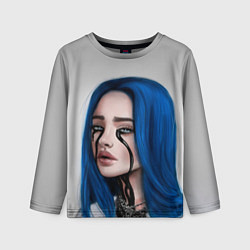 Лонгслив детский BILLIE EILISH, цвет: 3D-принт