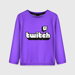 Детский лонгслив Twitch