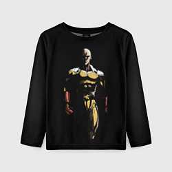 Лонгслив детский One punch man Ванпанчмен, цвет: 3D-принт