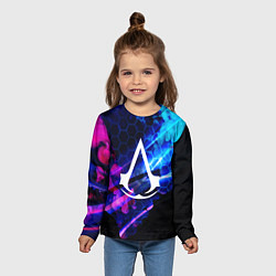 Лонгслив детский Assassin??s Creed, цвет: 3D-принт — фото 2