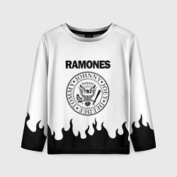 Лонгслив детский RAMONES, цвет: 3D-принт