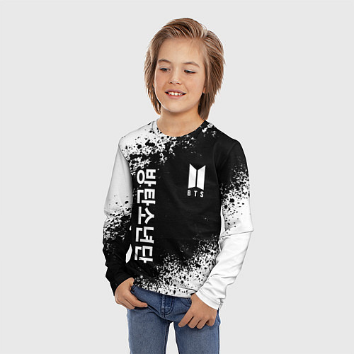 Детский лонгслив BTS / 3D-принт – фото 3