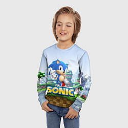 Лонгслив детский SEGA SONIC, цвет: 3D-принт — фото 2